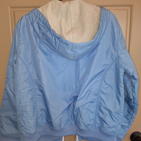 Vintage Nike Sky Blue Hooded Windbreaker - Picture 3 of 5